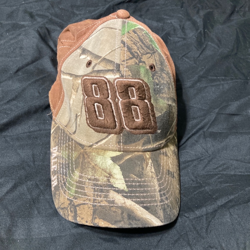 Dale Earnhardt Junior camouflage NASCAR race cap